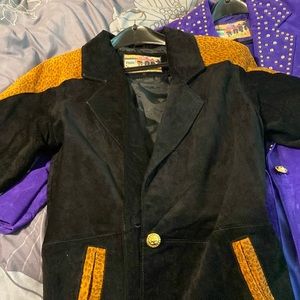NWT vintage leather jacket